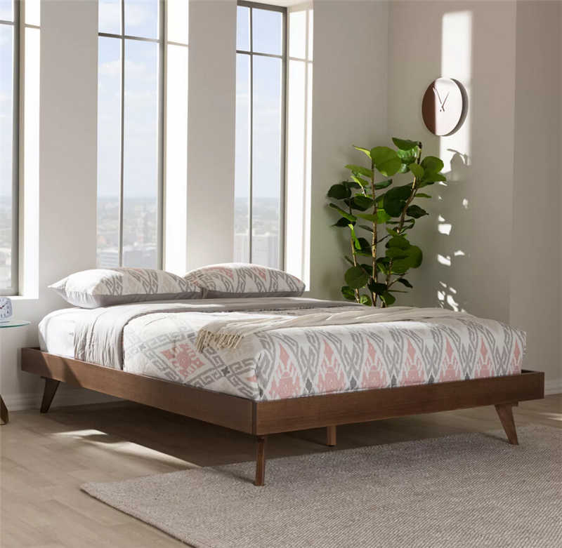 Comfortable Solid Wood Bed Frame