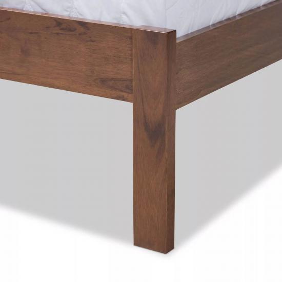 contemporary wood bed frames