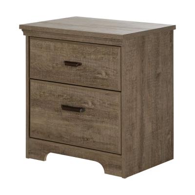nightstand for bed with drawers,two drawer nightstand