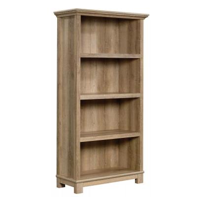 4 shelf wooden home bookshelf