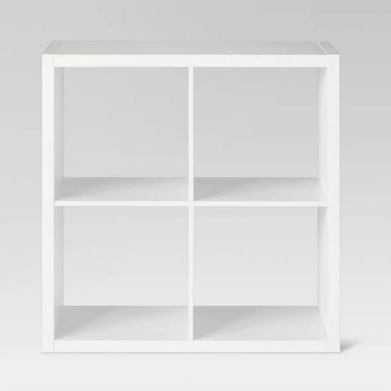 white Cube Organizer Shelf